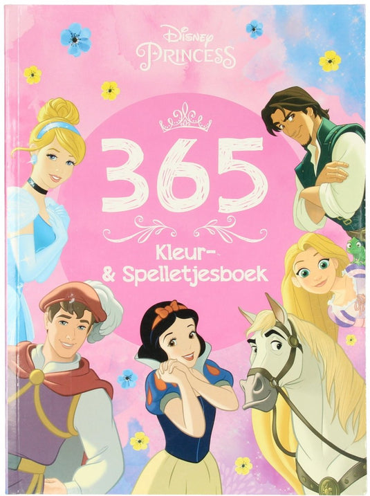 Boek specials nederland bv disney 365 spelletjesboek dinsey prinses