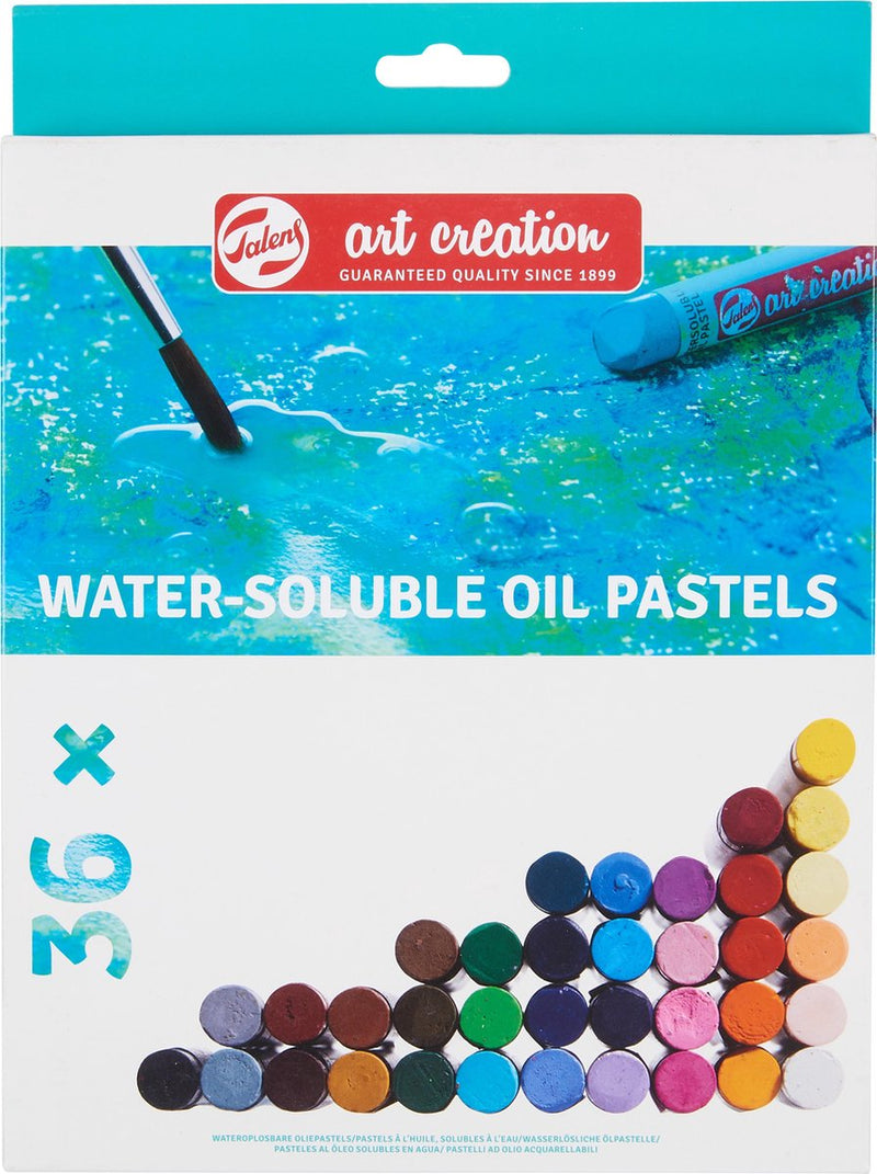Afbeelding laden in galerijviewer, Talens art creation wateroplosbare oliepastels set 36
