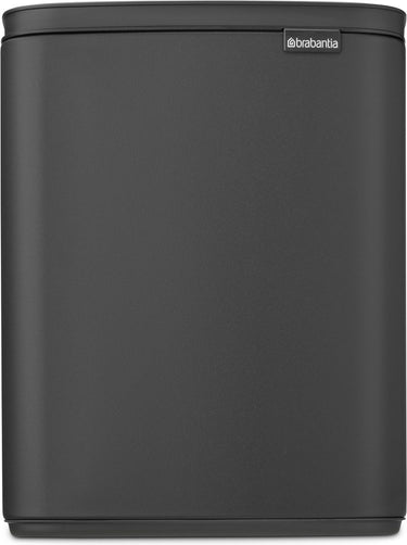 Brabantia bo prullenbak - 12 liter - mineral infinite grey