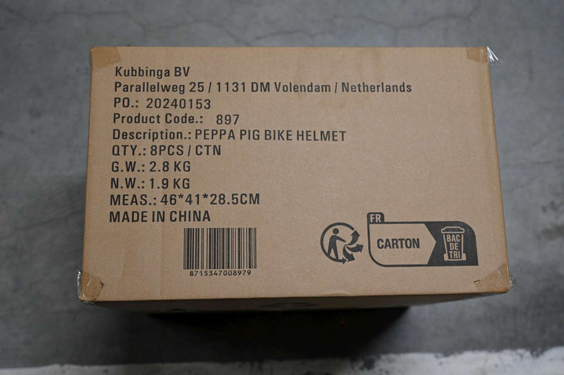 Load image into Gallery viewer, Peppa pig fietshelm - roze - 51-55 cm
