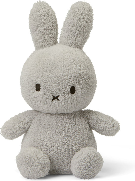 Bon ton toys nijntje - terry light grijs - 23 cm