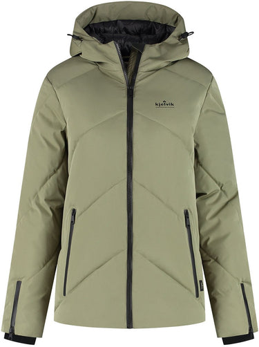 Kjelvik sue dames outdoorjas - green