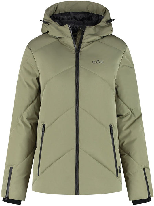 Kjelvik sue dames outdoorjas - green