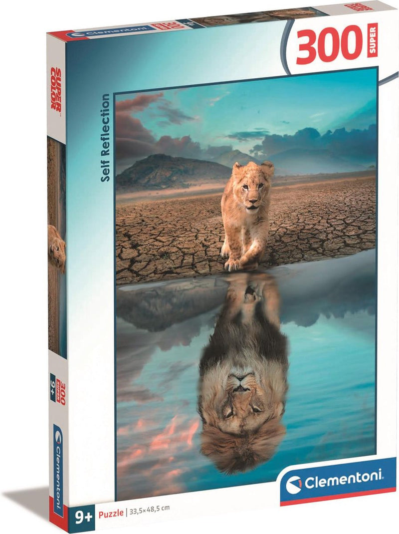 Afbeelding laden in galerijviewer, Clementoni legpuzzel super color self reflection, 300st.
