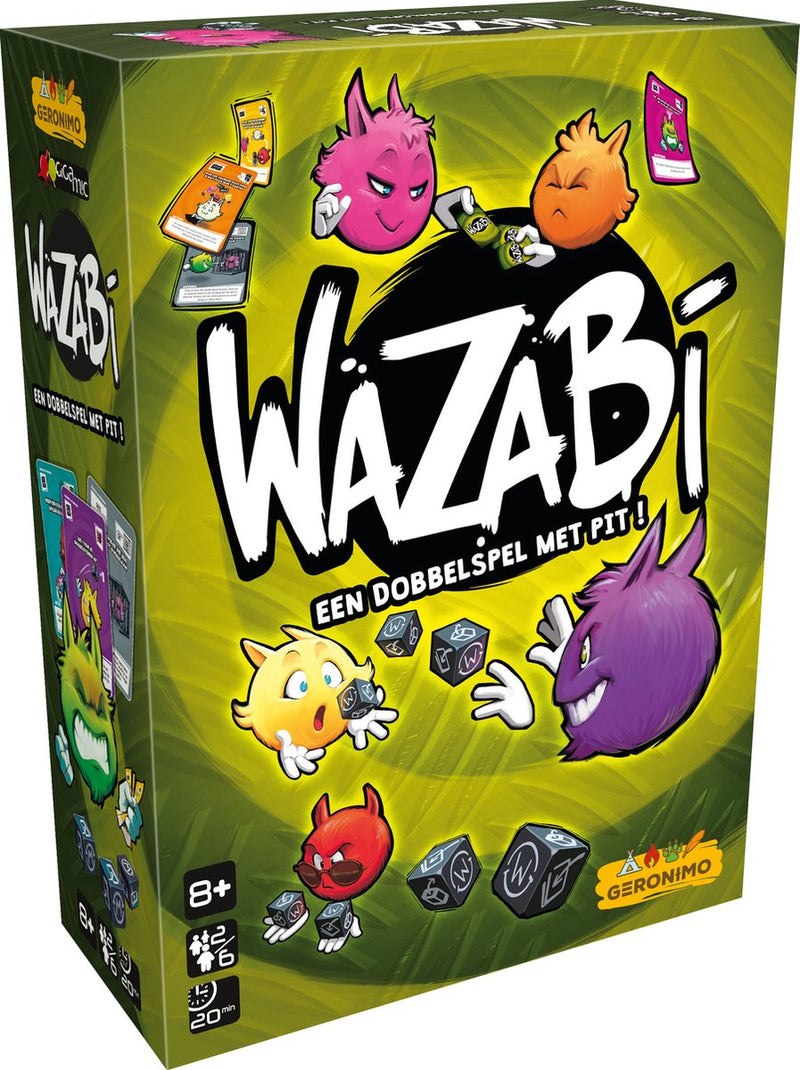 Chargez l'image dans la visionneuse de la galerie, Geronimo games wazabi dobbelspel
