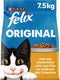 Felix original - katten droogvoer - kip kalkoen - 7,5kg