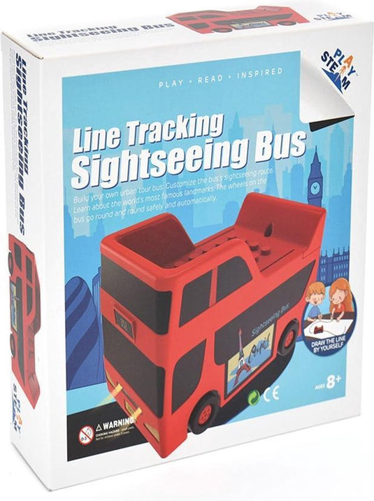 Playsteam - line tracking sightseeing bus