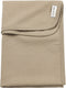 Meyco baby jacquard wiegdeken - taupe - 75x100cm - 0.5 tog