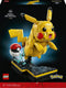 Lego pokémon pikachu en pokéball bouwpakket voor volwassenen en woondecoratie - 72152
