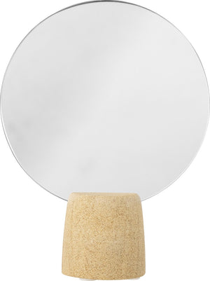 Bloomingville - ilina tafelspiegel - beige - zandsteen