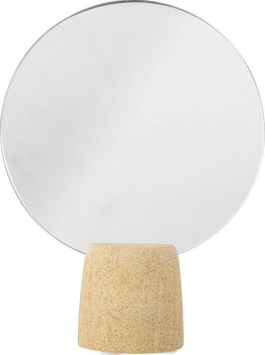 Bloomingville - ilina tafelspiegel - beige - zandsteen