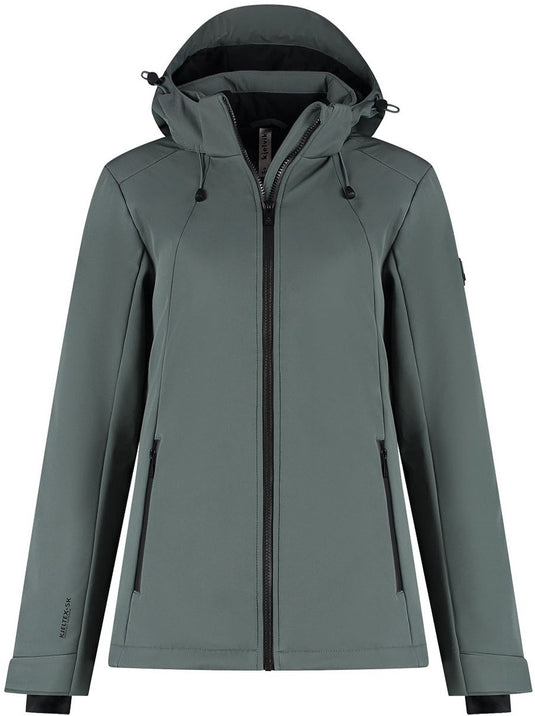 Kjelvik karlijn xg dames outdoorjas - green