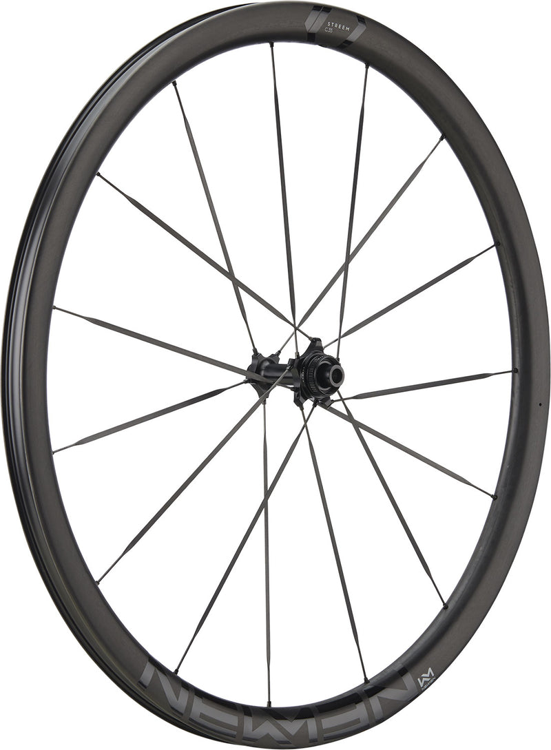 Load image into Gallery viewer, Newmen streem c.35 vonoa 28 fade r cl front wheel
