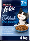 Felix dubbel zo lekker senior - kip kalkoen - 4 x 4kg