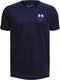 Under armour ua tech 2.0 ss-blu jongens sportshirt - midnight navy - wit