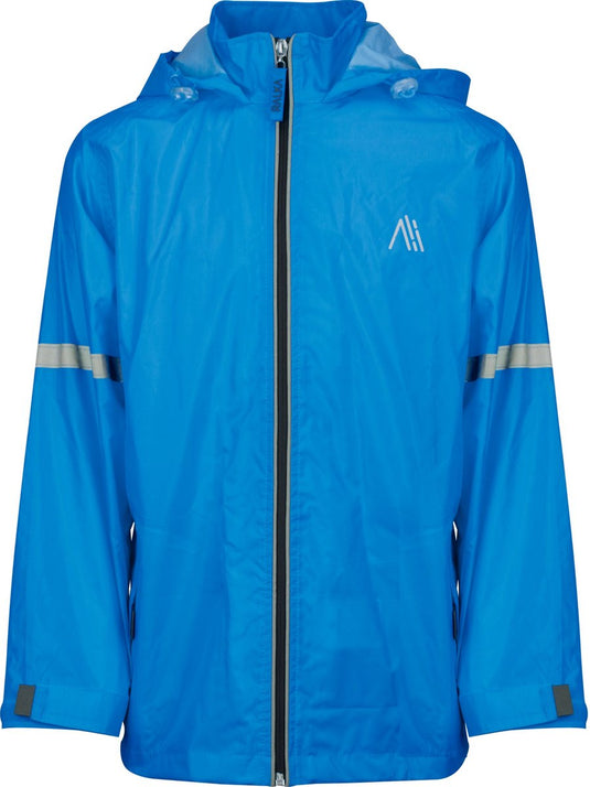 Ralka regenjas - kinderen - blauw - waterdicht - maat 152