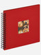 Walther sa-108-r fun - spiraal album - formaat 26 x 25 cm - rood