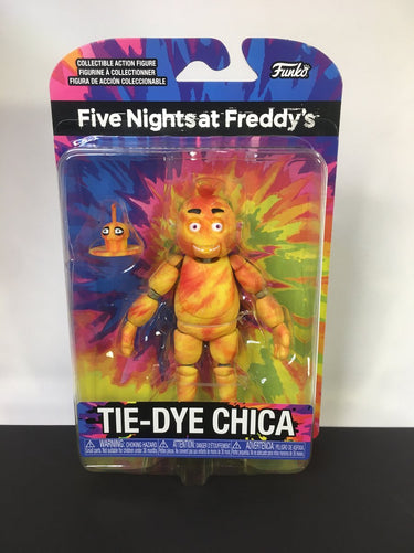 Funko five nights at freddy?'s - action figure tiedye chica 13 cm verzamelfiguur - multicolours