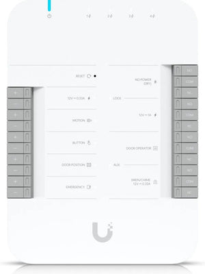 Ubiquiti unifi access hub - hub codekast - 1 deur - ethernet - wit