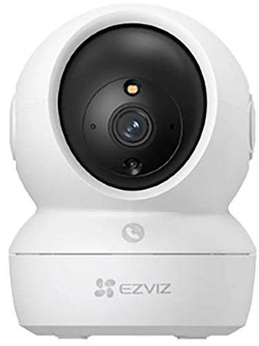 Ezviz h6c 2k beveiligingscamera binnen – 360° pan tilt – smart tracking, human detection noise detection - wit