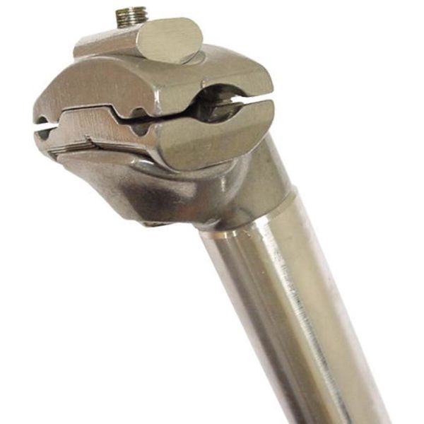 Afbeelding laden in galerijviewer, Zadelpen atb zilver 27.8 35cm alu
