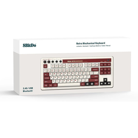 8bitdo retro mechanical keyboard fami edition