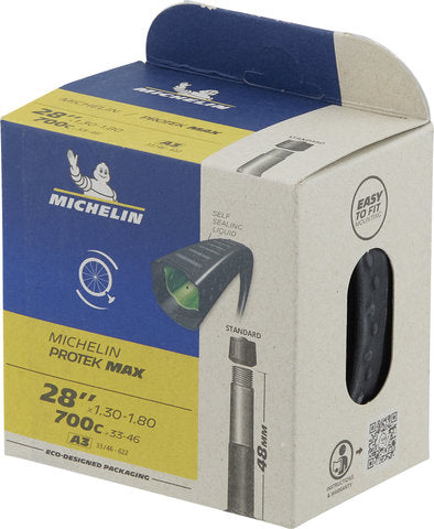 Load image into Gallery viewer, Michelin a3 protek max inner tube for 28
