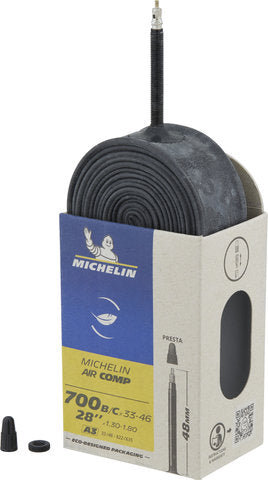 Load image into Gallery viewer, Michelin a3 aircomp inner tube for 28
