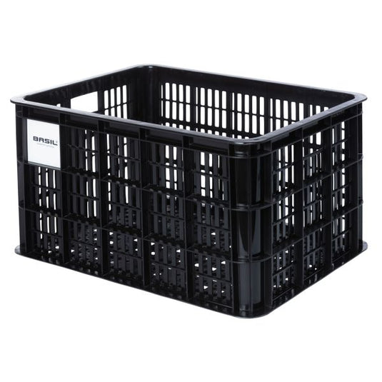 Basil gerecyclede fietskrat m 29.5 liter mik 33 x 44 x 27 cm - zwart