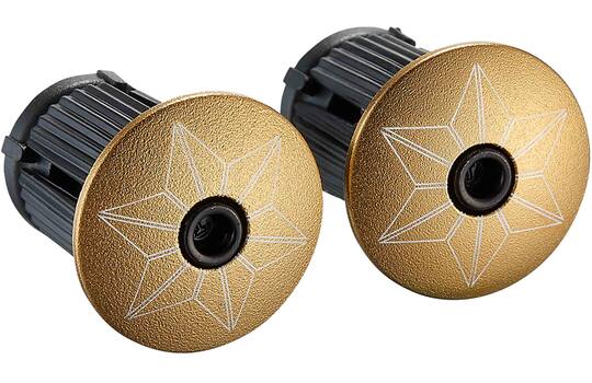 Afbeelding laden in galerijviewer, Supacaz - super sticky kush star fade stuurlint zwart goud
