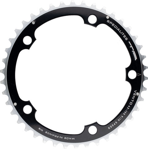 Ta vento chainring, campagnolo 10-speed, 5-arm, centre, 135 mm bcd