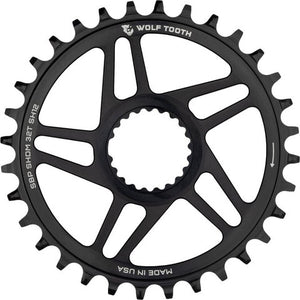Wolf tooth components direct mount boost shimano chainring for hg+ 12-speed chains