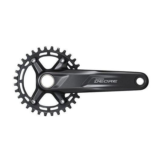 Shimano crankstel deore fc-m5100-1 10 11 speed - 30 tands - 175 mm - zwart
