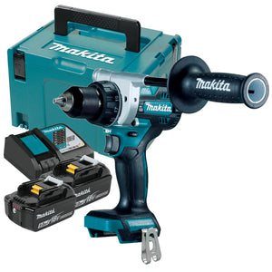 Makita ddf492rtj | lxt accu boor- schroefmachine 18v in mbox (2x 5.0ah accu + snellader) - ddf492rtj
