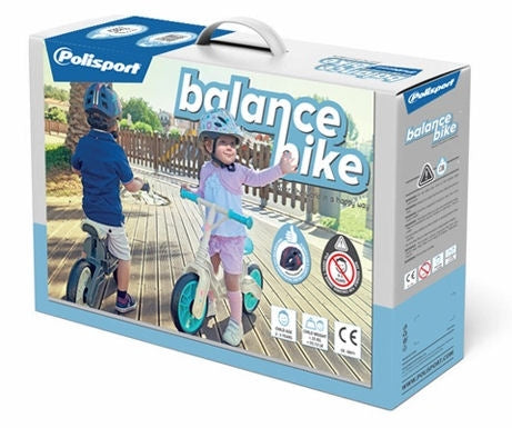 Polisport Balance Bike grijs Loopfiets creme afwerking