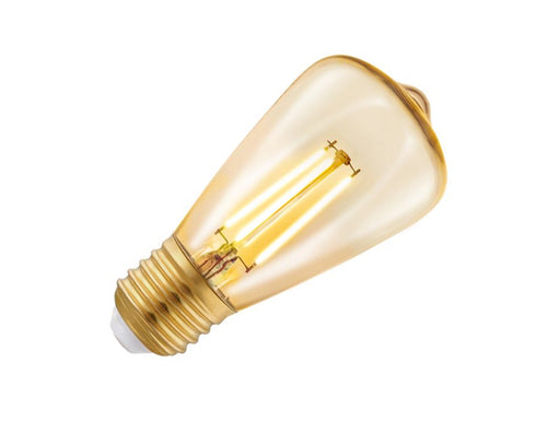 Eglo ledlamp - e27- 270 lm - st48 rustique - amber 2200k