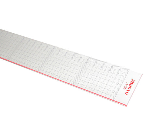 Aristo ar-15450 snijliniaal 50cm plexiglas met stalen kant