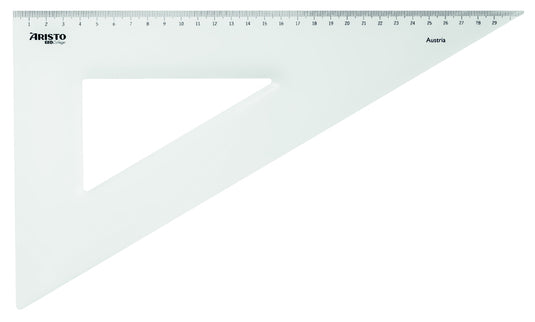 Aristo ar-23630 driehoek 30cm 60° 30° geocollege