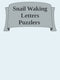 Snail waking letters puzzlers