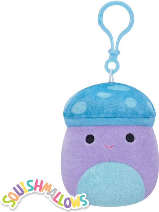 Squishmallows pyle the mushroom - 3,5 inch clip on squishmallow