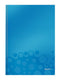 Leitz wow notebook formaat 21 x 297 cm (a4) geruit 5 mm blauw