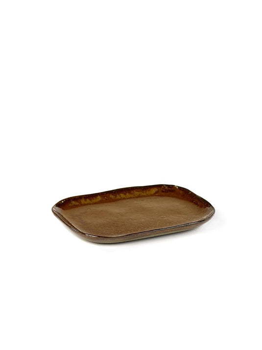 Serax - merci la nouvelle table - bord m - okerbruin - 8 stuks