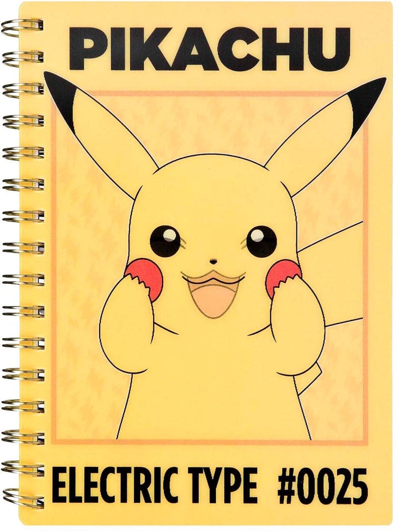 ギャラリービューアに画像をロードする, Undercover notitieboek pokémon pikachu 3d effect - school en creatief.
