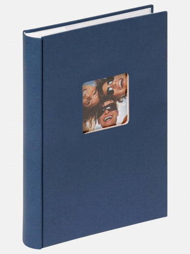 Walther me-111-l fun - memo insteekalbum - 300 foto's 10 x 15 cm - blauw