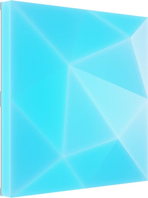 Nanoleaf blocks textured big squares uitbreidingsset - 2 squares - rgbw - google, apple, alexa compatibel
