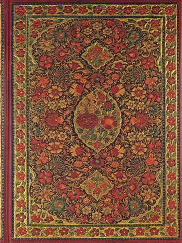 Peter pauper press gilded floral journal