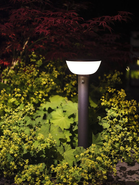 Luxform - hybrid, 1x lawton pathlight, 45 300lm, black, 1xpdq