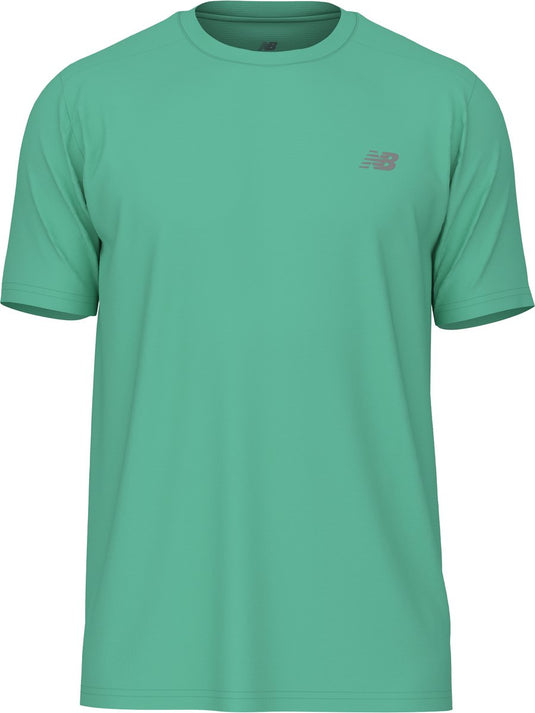 New balance sport essentials t-shirt heren sportshirt - big teal