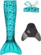 Kuaki zeemeerminstaart - set turquoise - xs - 8 jaar