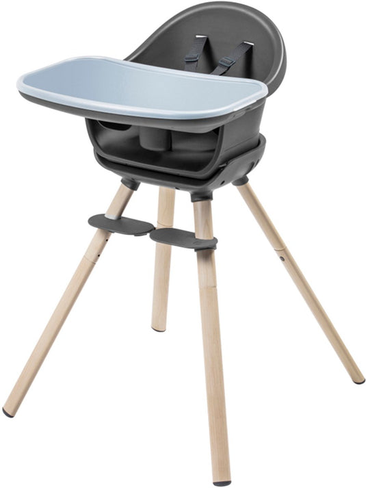 Maxi-cosi moa 4-in-1 meegroeikinderstoel - 6 maanden-7 jaar(0-25 kg) - beyond graphite -peuterkrukje en een klein bureau met stoeltje